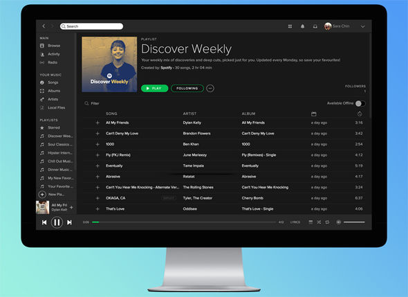 Spotify Desktop App Greyed Out